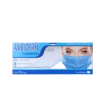 CUBREBOCAS ADULTO 3 PLIEGUES AZUL C/50 PZA. AMBIDERM