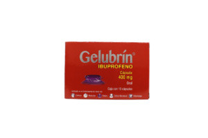 GELUBRÍN (ibuprofeno) 400 MG. C/10 CAPS. PROGELA