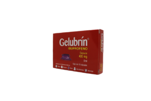 GELUBRÍN (ibuprofeno) 400 MG. C/10 CAPS. PROGELA - Image 2