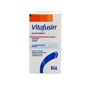 VITAFUSIN ADULTO (multivitamínico) SOL. INY. C/1 FCO. 5 ML. PISA