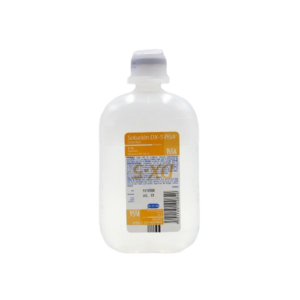 SOLUCION DX-5 GLUCOSA SOL. INY. AL 5% FRASCO 250 ML. PISA