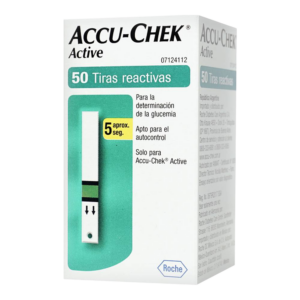 ACCU-CHECK ACTIVE C/50 TIRAS REACTIVAS. ROCHE