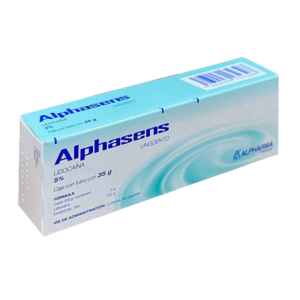 ALPHASENS (Lidocaína) UNGÜENTO 5% Tubo c/35 G. ALPHARMA