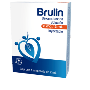 BRULIN 8MG/2ML (Dexametasona) SOL INY. C/1 AMP. BRULUART