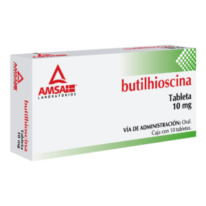 BUTILHIOSCINA 10 MG. C/10 TABS. AMSA.