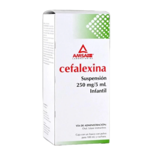 CEFALEXINA 250 MG/5 ML. SUSP. FCO. 100 ML. AMSA