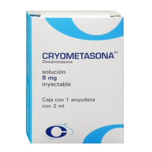 CRYOMETASONA 8MG/2ML (Dexametasona) SOL INY C/1 AMP. CRYOPHARMA