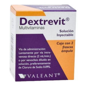 DEXTREVIT (multivitamínico) SOL. INY. C/2 FCO. AMP. 10 ML. GROSSMAN