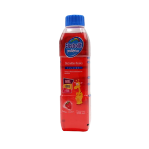 ELECTROLIT PEDIATRICO SUERO REHIDRATANTE SABOR FRESA 500 ML.