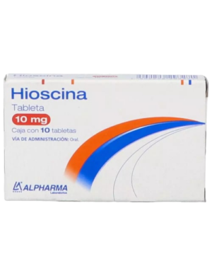 HIOSCINA 10 MG. C/10 TABS. ALPHARMA