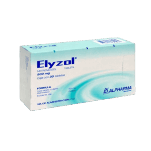 ELYZOL (Metronidazol) 500 MG. C/30 TABS. ALPHARMA