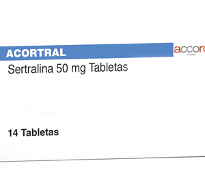 ACORTRAL (Sertralina) c/14 TABS. 50 MG. ACCORD
