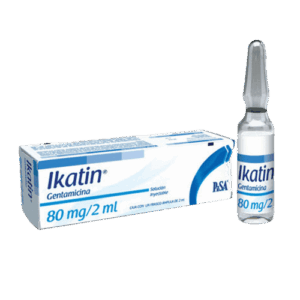 IKATIN (Gentamicina) Sol. Iny. c/1 AMP. 80 MG/2 ML. PISA