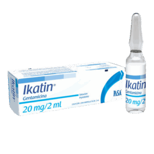 IKATIN (Gentamicina) Sol. Iny. c/1 AMP. 20 MG/2 ML. PISA