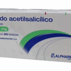 ÁCIDO ACETILSALICÍLICO 500 MG C/20 TABS. ALPHARMA