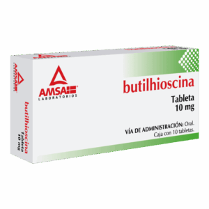 BUTILHIOSCINA 10 MG. C/10 TABS. AMSA.