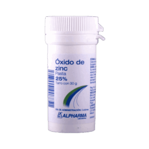 ÓXIDO DE ZINC PASTA 25% TARRO C/30 G. ALPHARMA