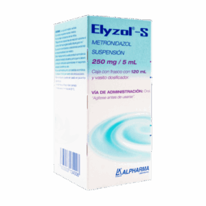 ELYZOL-S SUSP. (Metronidazol) 250 MG/5 ML. FCO. 120 ML. ALPHARMA