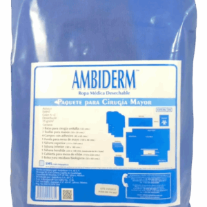 AMBIDERM PAQUETE O BULTO DE CIRUGIA MAYOR ESTERIL TELA SMS.