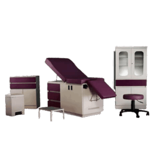 CONSULTORIO GINECOLÓGICO INNOVA CON VITRINA DOBLE