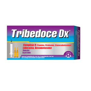 TRIBEDOCE-DX (complejo b-dexametasona) 100-100-5-4-30 MG/3 ML. SOL. INY. C/6 AMP. (1-2) Y 3 JERINGAS. BRULUART