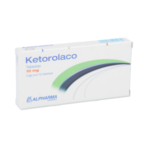 KETOROLACO 10 MG. C/10 TABS. ALPHARMA