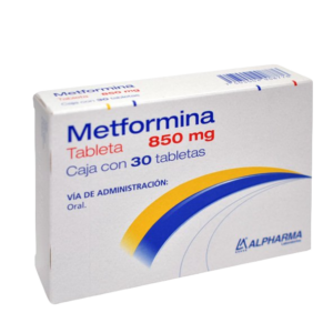 METFORMINA 850 MG. C/30 TABS. ALPHARMA