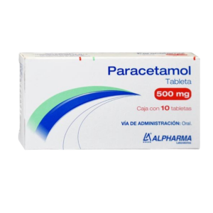 PARACETAMOL 500 MG. C/10 TABS. ALPHARMA