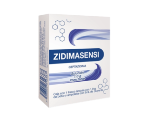 ZIDIMASENSI (Ceftazidima) Sol. Iny. IM. ó IV. c/1 FCO. AMP. 1 G/3 ML. JAYOR