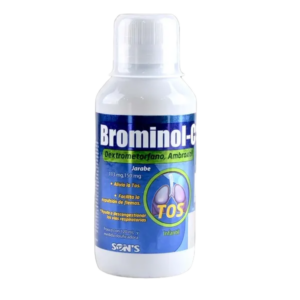 BROMINOL-C (Dextrometorfano/Ambroxol) JARABE INFANTIL 113-150 MG/100 ML. FCO. 120 ML. SONS