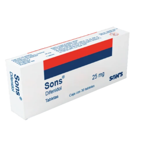 SONS (Difenidol) 25 MG. C/30 TABS. SONS