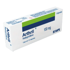 ARTHRIL (Ketoprofeno) 100 MG. C/15 CAPS. SONS