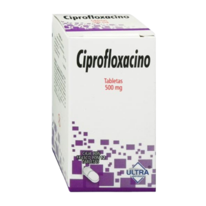 CIPROFLOXACINO 500 MG. C/12 TABS. ULTRA