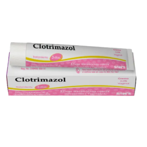 CLOTRIMAZOL (Clotrimazol ) CREMA 2% VAGINAL TUBO C/20 G. y 3 APLICS. SONS