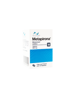 METAPIRONA (Metamizol Sódico) 500 MG. FCO C/10 TABS. AVITUS