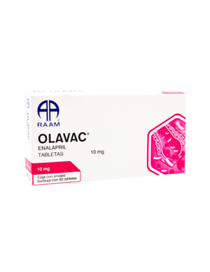 OLAVAC (Enalapril) 10 MG. C/30 TABS. RAAM