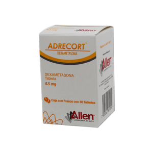 ADRECORT (Dexametasona) 0.5 MG. FCO C/30 TABS. AVITUS