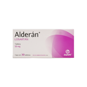 ALDERÁN (losartán) 50 MG. C/30 TABS. MAVER