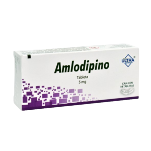 AMLODIPINO 5 MG. C/ 10 TABS. ULTRA