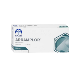 ARRAMPLOR (Alopurinol) 300 MG. C/20 TABS. RAAM