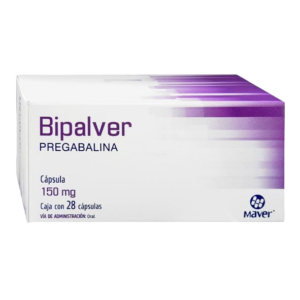 BIPALVER (pregabalina) 150 MG. C/28 CAPS. MAVER