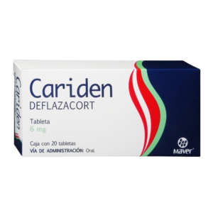 CARIDEN (deflazacort) 6 MG. C/20 TABS. MAVER