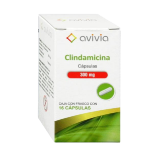 CLINDAMICINA 300 MG. C/16 CAPS. AVIVIA