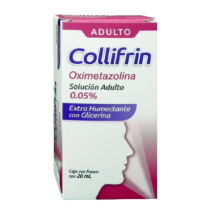 COLLIFRIN SOL. NASAL ADULTO (Oximetazolina) 0.05% FCO. 20 ML. COLLINS