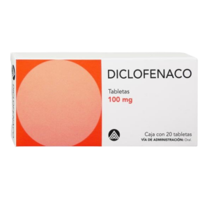 DICLOFENACO 100 MG. C/20 TABS. MAVER