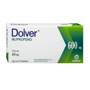 DOLVER (Ibuprofeno) 600 MG. C/20 TABS. MAVER