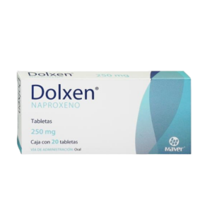 DOLXEN (Naproxeno) 250 MG. C/20 TABS. MAVER