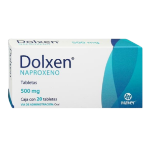 DOLXEN (Naproxeno) 500 MG. C/20 TABS. MAVER