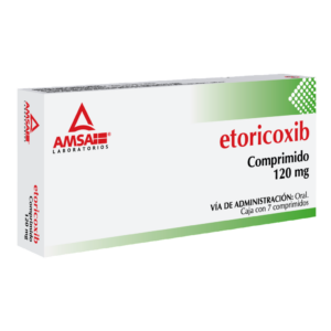 ETORICOXIB 120 MG. C/ 7 COMPS. AMSA