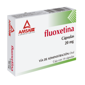 FLUOXETINA 20 MG. C/14 CAPS. AMSA